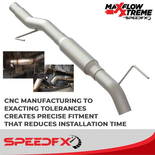 SpeedFX 50300 MaxFlow Xtreme Cat Back System EXHAUST SYSTEM