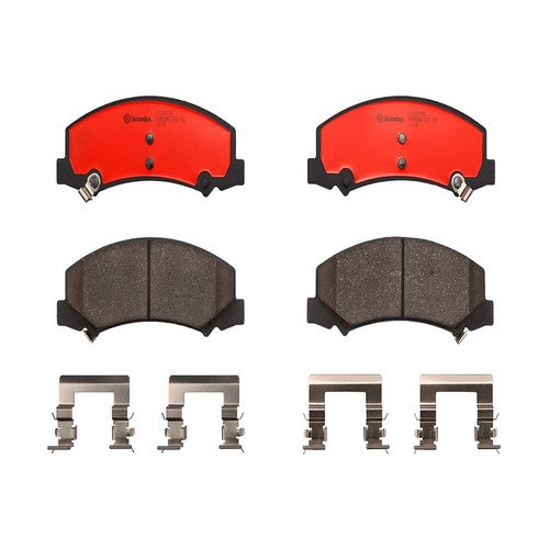 Brembo Front Ceramic Brake Pads Fits 2006-2013 Chevrolet Impala 4 Piece P10044N