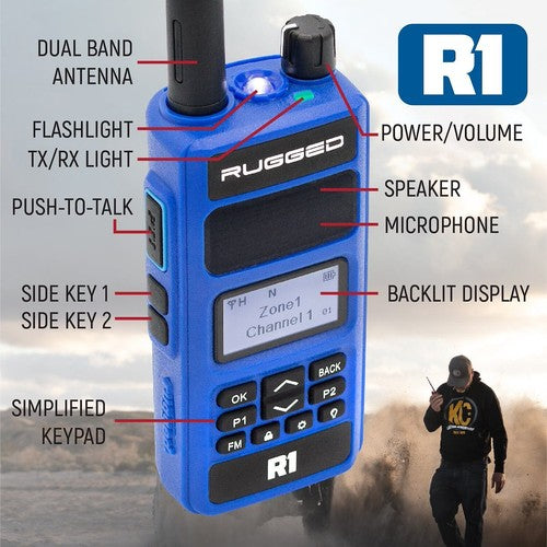 Rugged Radios R1  SATELLITE RADIO
