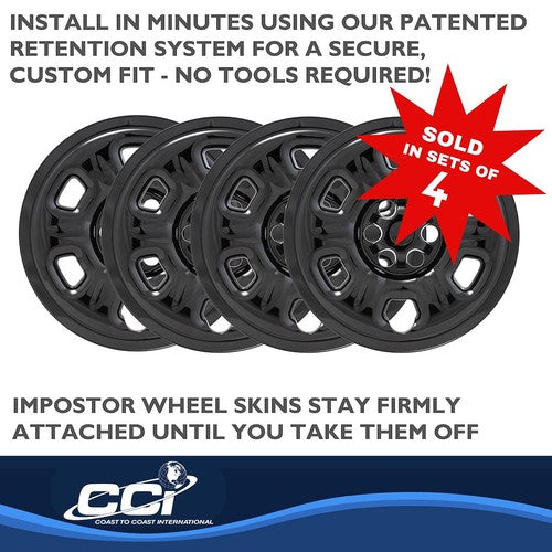 Coast To Coast IMP69BLKN IMPOSTOR  WHEEL COVER