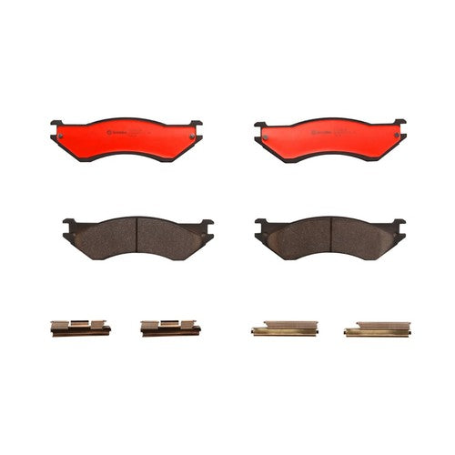 Brembo Front Ceramic Brake Pads Fits 2007-2017 Jeep Compass 4 Pc Brakes P18003N