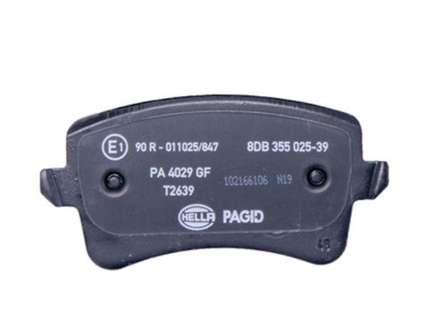 Hella Rear Low Metallic Brake Pads Fits 2009-2017 Audi Q5 Brakes 2 Pc 355025391