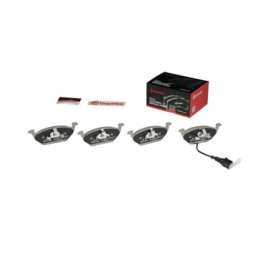 Brembo Front Ceramic Brake Pads Fits 2000?2005 Volkswagen Jetta 4 Piece P85072N