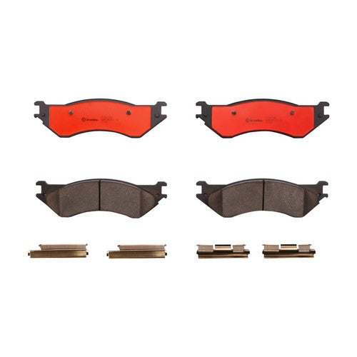 Brembo Rear Ceramic Brake Pads Fits 2001-2002 Dodge Ram 2500 3500 Trucks P18016N