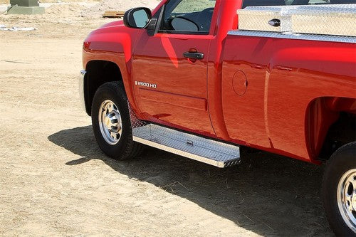 Dee Zee DZ1034 Silver Powder Coated Running Board