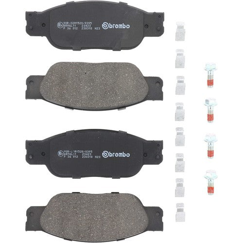 Brembo Front Low Metallic Brake Pads Fits 2002-2005 Ford Thunderbird 4 Pc P36012