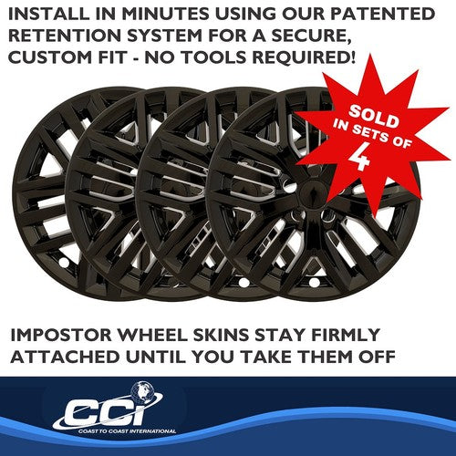 Coast To Coast IMP512BLK IMPOSTOR  WHEEL COVER