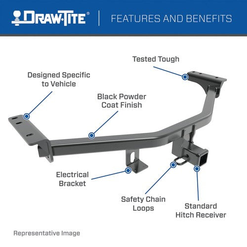 Draw-Tite 76326 Max-Frame  HITCH CLASS I II & III