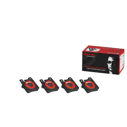 Brembo P50017N Rear Ceramic Brake Pads Fits 2003-2006 Mercedes-Benz CLK500 4 Pc