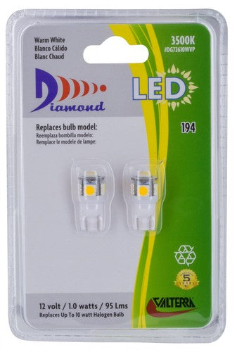 Valterra DG72610WVP Diamond Group REPLACEMENT BULBS RV
