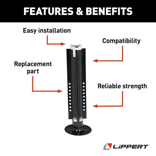 Lippert Components 433467 Level Up TRAILER JACKS