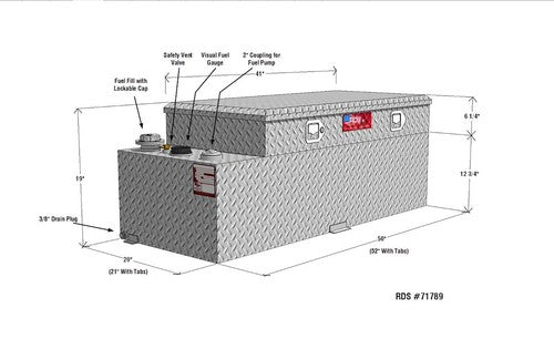 RDS Tanks 71789  LIQUID TRANSFER TANK