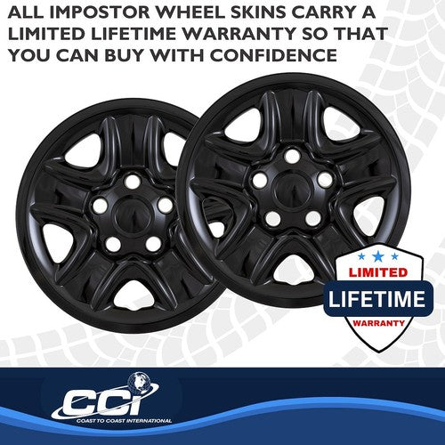 Coast To Coast IMP77BLKN IMPOSTOR  WHEEL COVER
