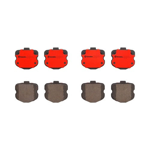 Brembo Rear Ceramic Brake Pads Fits 2006-2008 Chevrolet Corvette 4 Piece P10067N