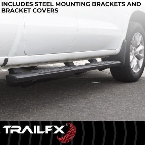 TrailFX AL4001B TrailFX A4 Series NERF BAR OVAL 4 1/2"