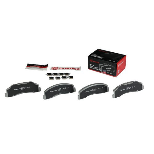 Brembo Front Ceramic Brake Pads Fits 2010-2020 Ford F-150 4 Piece Brakes P24166N