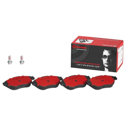 Brembo Front Ceramic Brake Pads Fits 2012-2017 Fiat 500 4 Pc Brake Sets P23119N