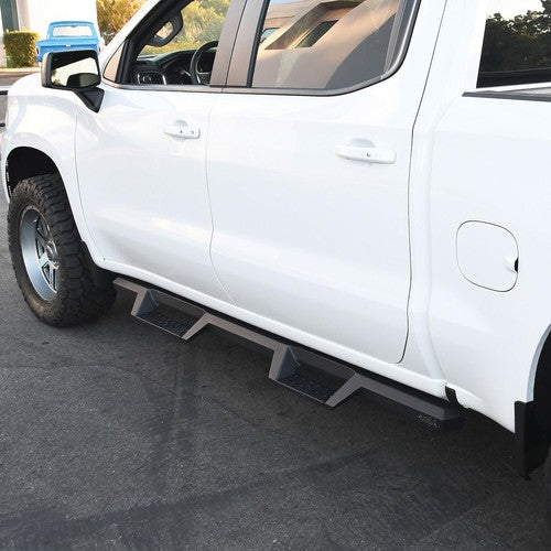 Westin Automotive 56-14135 Steel Square Black Powder Coated Nerf Bar