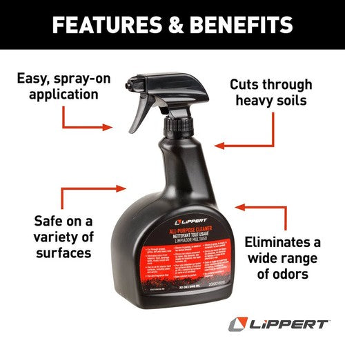Lippert Components 2022013916  RV CLEANERS INTERIOR & SPECIAL