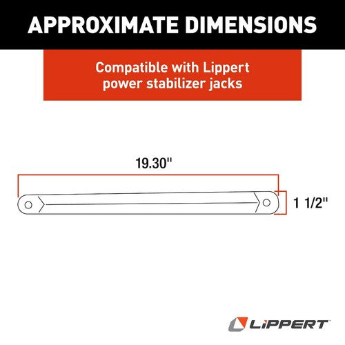 Lippert Components 1134122  TRAILER JACK ACCESSORIES