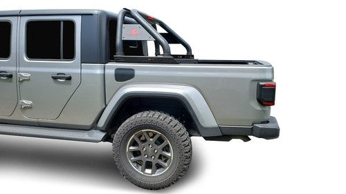Black Horse Offroad RB09BK Tubular Powder Coated Steel Truck Bed Bar