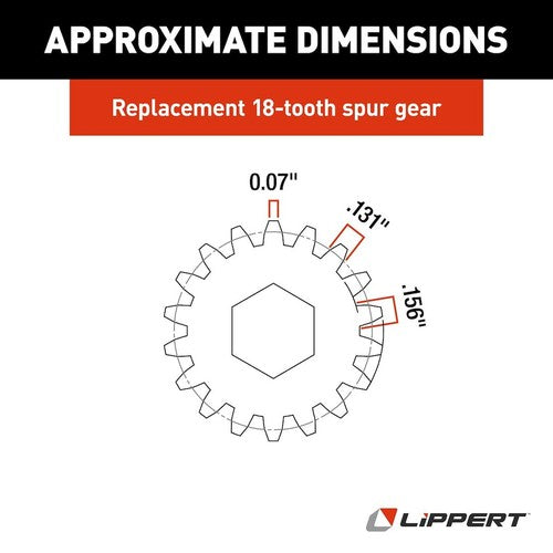 Lippert Components 122739  SLIDEOUT REPAIR PARTS RV