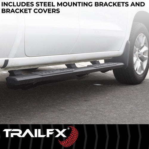 TrailFX AL4017B TrailFX A4 Series NERF BAR OVAL 4 1/2"