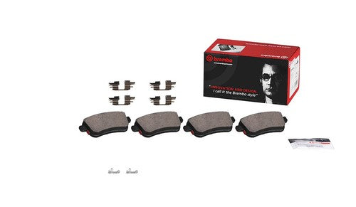 Brembo Rear Ceramic Brake Pads Fits 2004?2007 Subaru Impreza 4 Pc Brakes P78014N