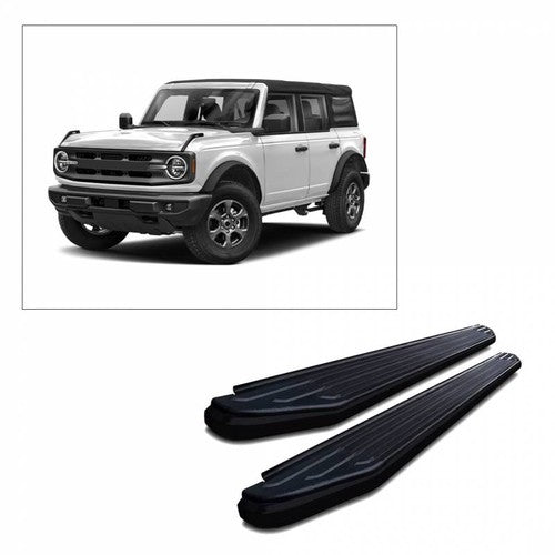 Black Horse Offroad PR-F1272BK Peerless RUNNING BOARDS