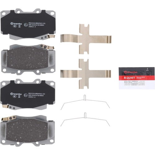 Brembo Front Ceramic Brake Pads Fits 1998-2004 Toyota Tacoma 4 Pc Brakes P83151N