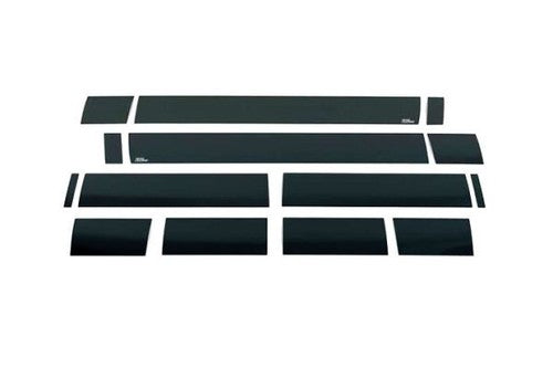 Putco 9751474BP Black Platinum ROCKER PANEL MOLDING