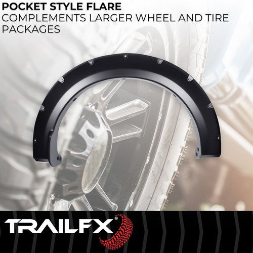 TrailFX TFF3011S TFX Fender Flares FENDER FLARES