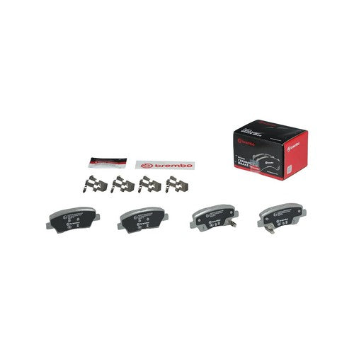 Brembo Rear Ceramic Brake Pads Fits 2011-2016 Hyundai Elantra 4 Piece P30067N