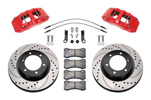 Wilwood Brakes 140-17557-DR Aero6-DM DISC BRAKE KIT