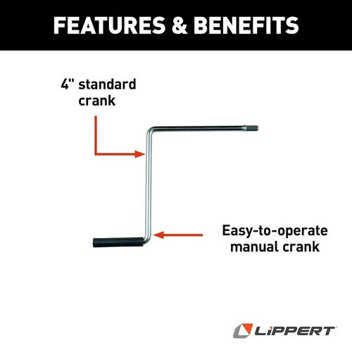 Lippert Components 182436 Happijac MOTORHOME JACK ACCESSORIES