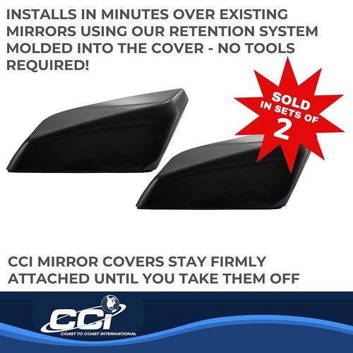 Coast To Coast CCIMC67521RBK  MIRROR COVERS