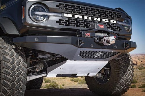 Icon Vehicle Dynamics 45207 Skid Plate Bumper Mount Raw Aluminum