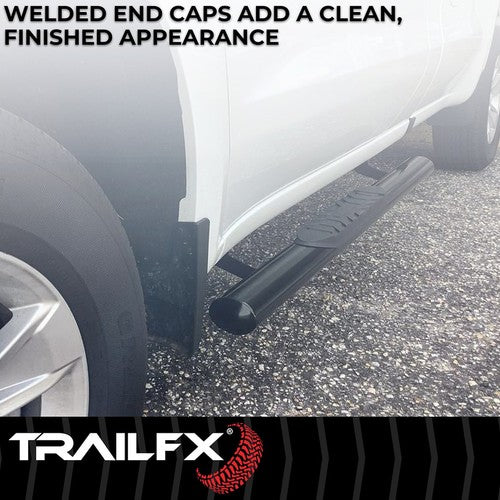 TrailFX A1541B TFX 4" Oval Tube Side Steps NERF BAR OVAL 4"