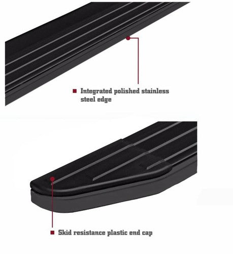 Black Horse Offroad PR-T369BK Peerless RUNNING BOARDS