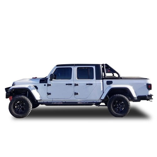 Black Horse Offroad RB09BK Tubular Powder Coated Steel Truck Bed Bar