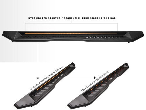 Armordillo 8722091 FX Series RUNNING BOARDS
