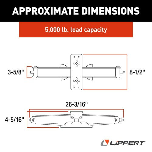 Lippert Components 285326  TRAILER JACKS