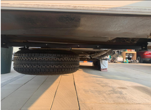 BAL RV 28240 Hide-A-Spare SPARE TIRE CARRIER