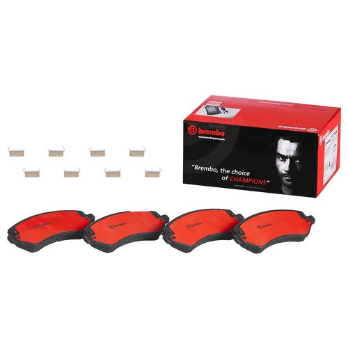 Brembo Front Ceramic Brake Pads Fits 2001-2007 Dodge Caravan 4 Pc Brakes P37007N