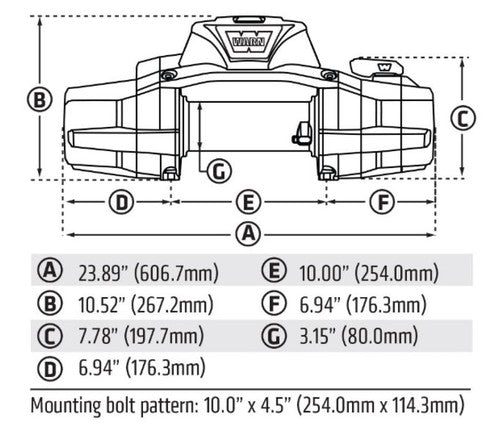 Warn 110014 ZEON XD 14-S WINCHES