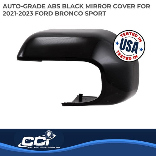 Coast To Coast CCIMC67552BLK Exterior Mirror Cover Top Half Replacement Qty 2