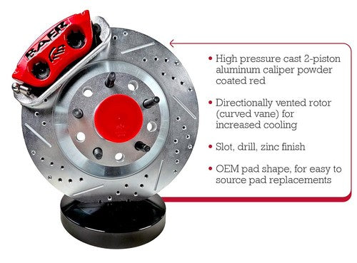 Baer Brake Systems 4301656R Classic DISC BRAKE KIT