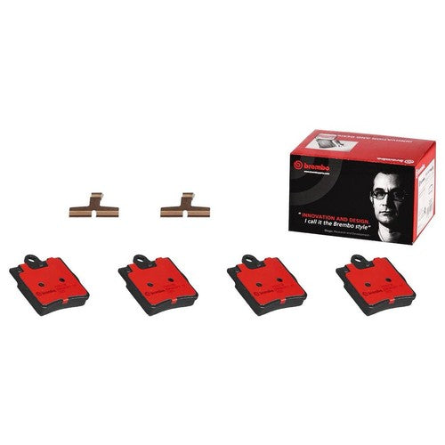 Brembo Rear Ceramic Brake Pads Fits 2004-2008 Chrysler Crossfire 4 Pc P50025N