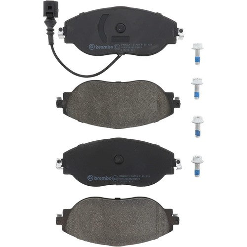 Brembo Front Low Metallic Brake Pads Fits 2013-2016 Volkswagen CC 4 Pc P85131