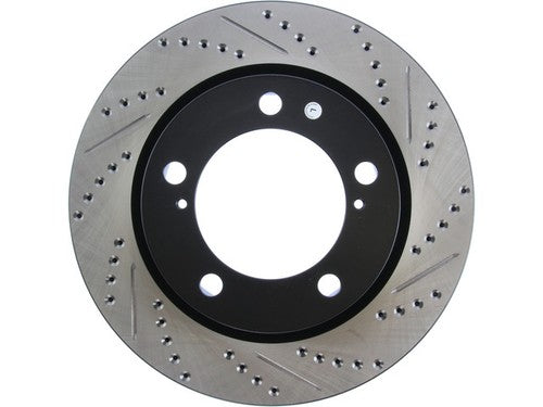 Stop Tech/ Power Slot 127.44162L SportStop  Drilled And Slotted BRAKE ROTORS